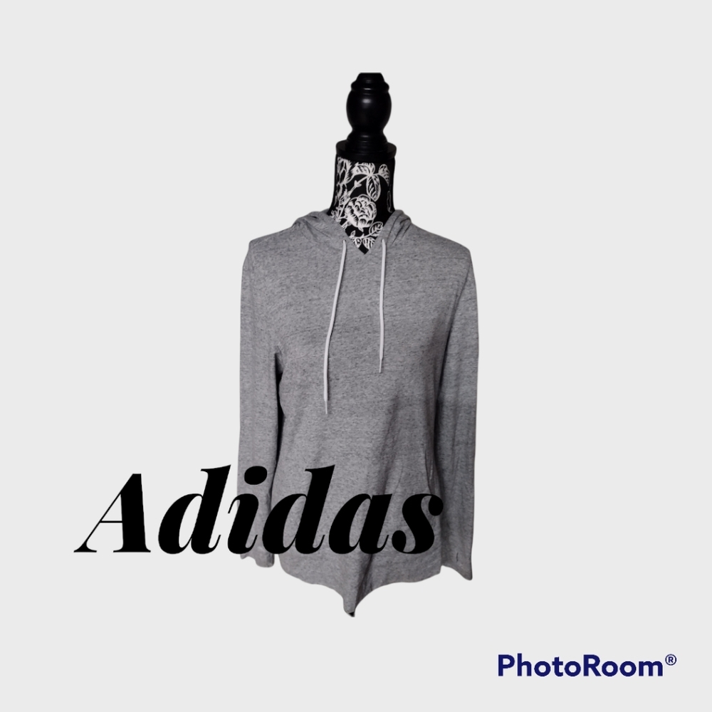 Adidas Hooded Long Sleeve Top